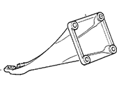 OEM 1993 BMW 525i Engine Supporting Bracket Right - 11-81-1-135-948