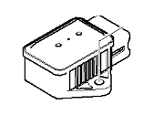 OEM BMW 525xi Yaw Rate Speed Sensor - 34-52-6-768-578