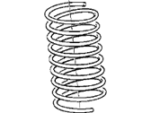 OEM 1989 BMW 750iL Coil Spring - 33-53-1-135-896