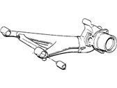 OEM BMW 750iL Trailing Arm, Right - 33-32-1-137-838