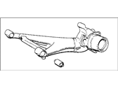 OEM BMW 750iL Trailing Arm, Left - 33-32-1-137-837