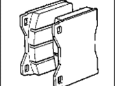 OEM BMW 733i Disc Brake Hardware Kit - 34111159263