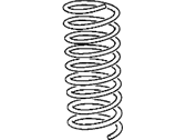 OEM 1992 BMW 850i Coil Spring - 33-53-1-137-958