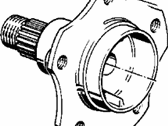 OEM 1993 BMW 525iT Side Shaft - 33-41-1-134-880