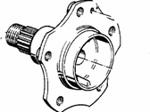 OEM Rear Wheel Hub - 33-41-1-134-883