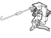 OEM 1995 BMW 840Ci Front Left Door Lock - 51-21-1-970-045