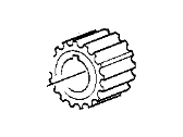 OEM 1986 BMW 524td Crankshaft Timing Belt Gear - 11-21-1-275-470