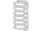 OEM BMW 850CSi Coil Spring - 31-33-1-137-955