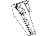 OEM 1992 BMW 735i Left Support Bracket - 11-81-1-129-379