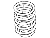 OEM BMW 535i GT Coil Spring, Front - 31-33-6-761-212