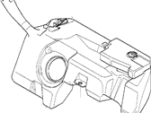 OEM 1999 BMW Z3 Plastic Fuel Tank - 16-11-1-184-713