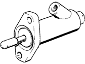 OEM 1991 BMW 735iL Clutch Slave Cylinder - 21-52-1-157-346