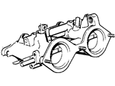 OEM 1991 BMW M3 Throttle Body - 13-54-1-308-010
