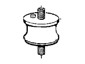 OEM 1988 BMW 735iL Transmission Mount - 24-71-1-131-663