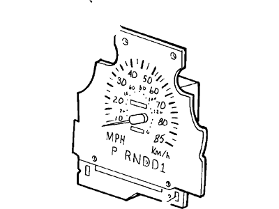 Ford 3W3Z-17255-FA Speedometer Head