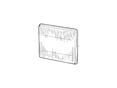 Ford F39Z13035AA Headlamp Housing
