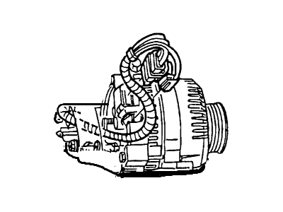 Ford F77Z-10346-ABRM Alternator Assembly