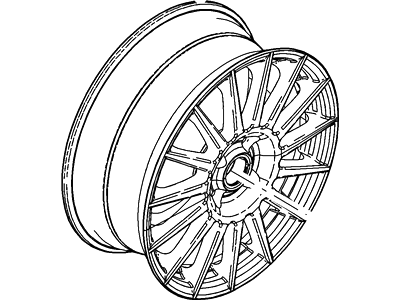 Ford 8S4Z-1007-F Wheel, Alloy