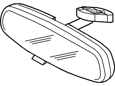 Ford 6U5Z-17700-A Mirror Inside