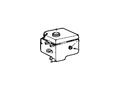 Ford 2F3Z-8A080-AC Reservoir Assembly