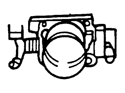 Ford YC2Z-9E926-BA Body Assembly - Carburettor Throttle