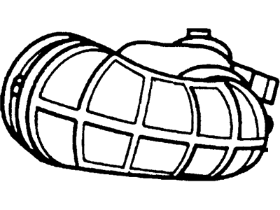 Ford 3C2Z-9B659-BA Air Tube