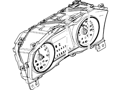 Ford BC3Z-10849-JB Instrument Cluster