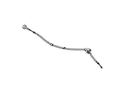 Ford AE9Z-2A635-A Rear Cable