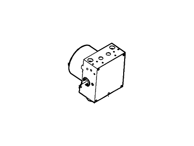 Ford 7L2Z-2C215-A ABS Control Unit