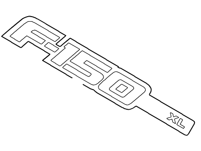Ford 9L3Z-16720-B Nameplate