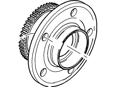 Ford 4R3Z-1104-AA Hub Assembly - Wheel