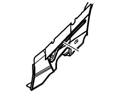 Ford 3S4Z-6102038-AA Lower Reinforcement