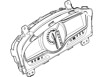 Ford EA1Z-10849-BA Instrument Cluster