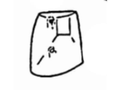 Ford E9TZ-15A201-B Side Reflector