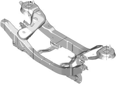 Ford CV6Z-5035-A Cross Member Assembly