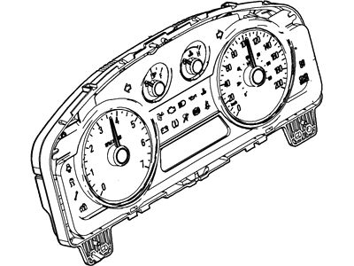 Ford 8A8Z-10849-B Instrument Cluster