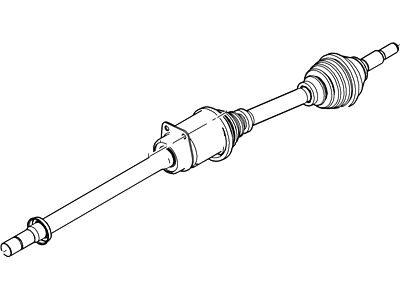 Ford BB5Z-3B436-L Axle Assembly