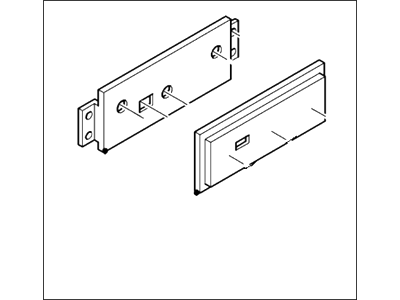 Ford 1R3Z-19980-AA Dash Control Unit