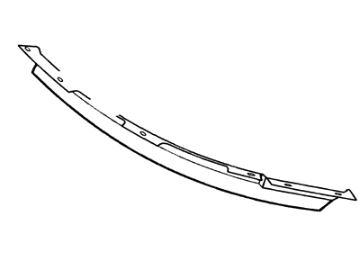 Ford XL3Z-17A861-AB Bumper Filler