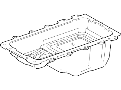 Ford F3TZ-6675-A Oil Pan