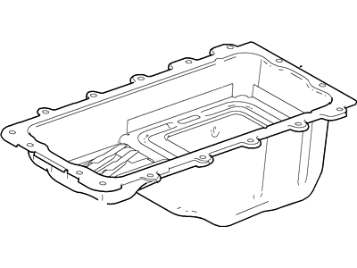 Ford XL3Z-6675-DA Pan Assembly - Engine Oil