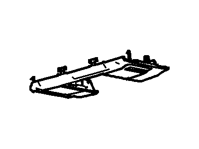 Ford 7L1Z-13783-DA Map Lamp Lens