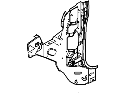 Ford BC3Z-2502038-A Side Panel