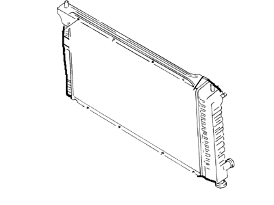 Ford XF5Z-8005-AA Radiator Assembly