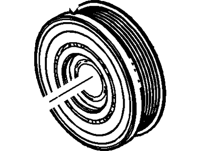 Ford 8C2Z-19D784-B Pulley