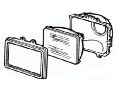 Ford E3DZ13008A Lamp Assembly