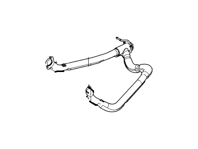 Ford 7C2Z-5246-CA Exhaust Pipe