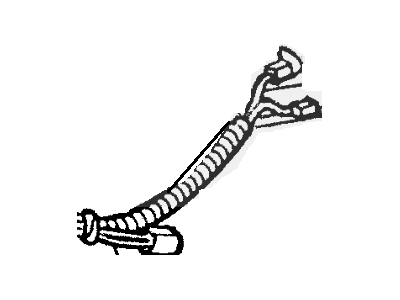 Ford F65Z-14300-CB Positive Cable