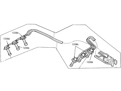 Ford F1PZ-12259-G Cable Set