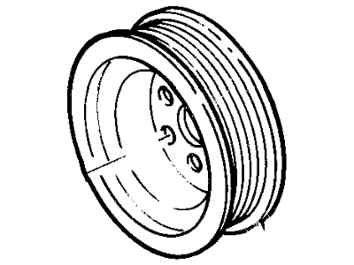 Ford F2UZ-6A312-A Pulley